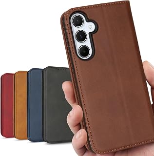 iCoverCase, Notebook Style Case, for Galaxy S24 FE, au SCG30 Galaxy S24 FE SIM-Free, Samsung Galaxy S24 FE Cover, Handbag Type, Mobile Phone Case, S24 FE Case, Suitable Case, Magnet, Card Case