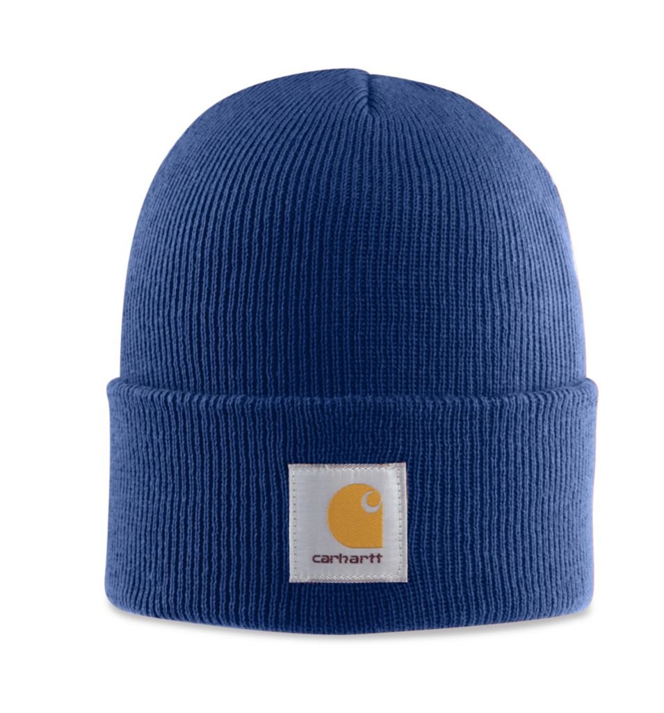 Visit the Carhartt Store Carhartt Acrylic Watch Hat Beanie Hat - Dark Cobalt Blu