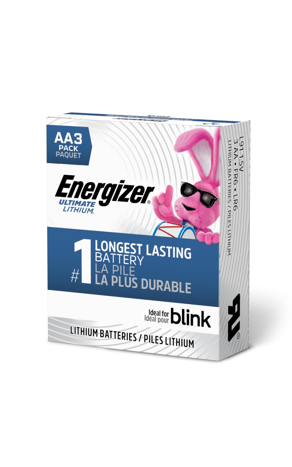 Energizer Ultimate Lithium AA Batteries, for Blink Battery Doorbell 2K+ and Blin