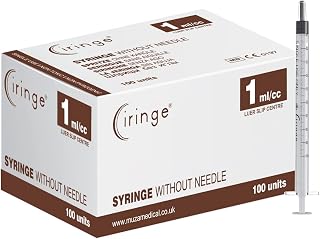 Ciringe 1 ml Syringe - Pack of 100