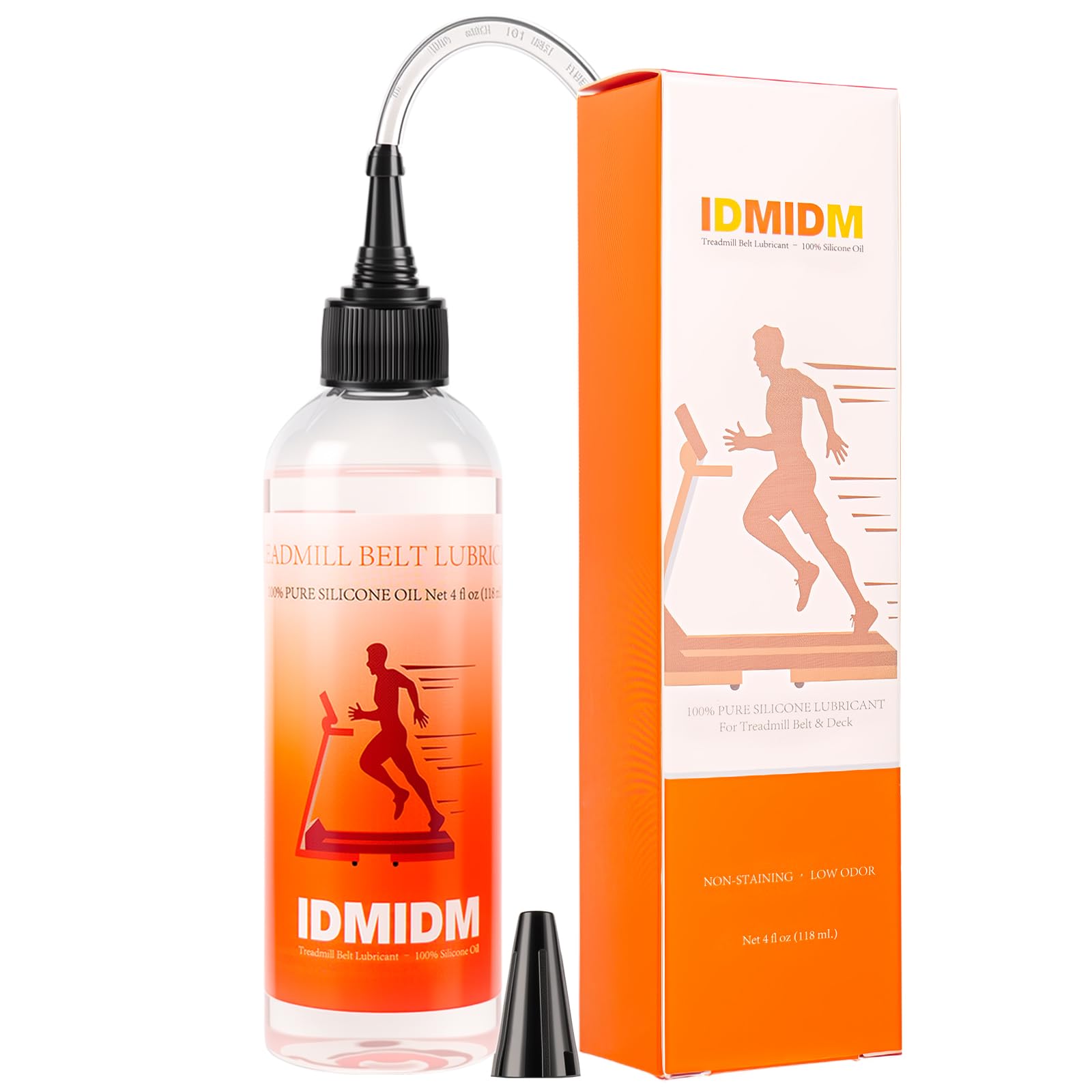 IDMIDM Treadmill Lubricant for Belt, 100% Silicone Treadmill Oil 4 oz 118ml | Wa