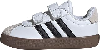 adidas Unisex-Baby VL Court 3.0 Sneakers | For Infants and Toddlers, Hook-and-Loop Closure, Skateboarding-Inspired Shoes, Regular Fit, For Everyday Wear