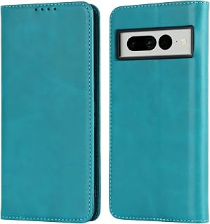 【Hamany】 対応 pixel7 pro ケース 手帳型 ピクセル7 pro ケース カード収納 -ファッションスカイブルー