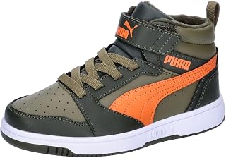 PUMA Rebound V6 Mid WTR Ac+ Ps Low Top Trainers Boys