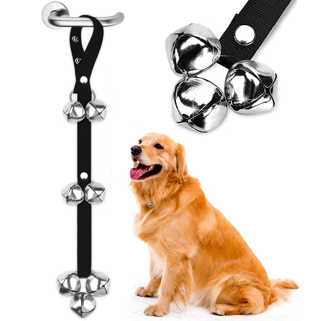 BLUETREE Dog Doorbells Premium Quality Training Potty Great Dog Bells Adjustable