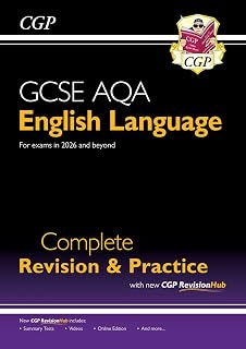 GCSE English Language AQA Complete Revision & Practice with CGP RevisionHub (CGP GCSE English 9-1 Revision)