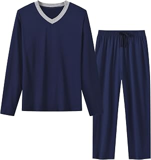 MoFiz Boys Cotton Long Pyjamas Set Long Sleeves Children's Pyjamas