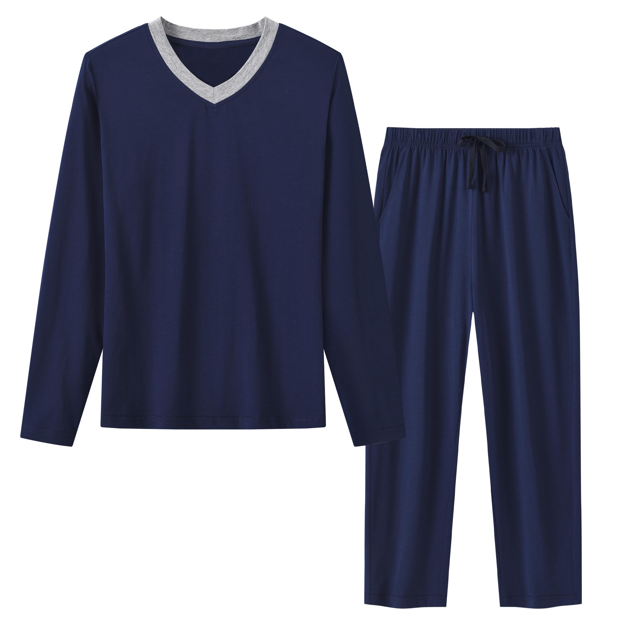 MoFiz Boys Cotton Long Pyjamas Set Long Sleeves Children's Pyjamas
