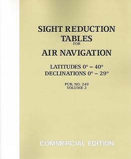 Sight Reduction Tables for Air Navigation Vol. 2 (pub 249)