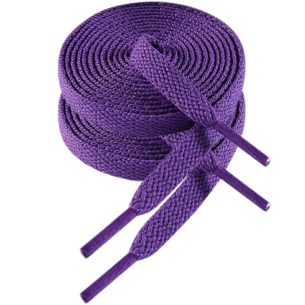 VSUDO 8mm Flat Sports Laces and Laces for Sneakers, Sneakers and Sports Shoes - 