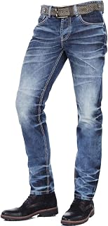 Cipo & Baxx Men's Jeans, Modern Denim, Distinctive Details, Versatile for Leisure and Urban Style