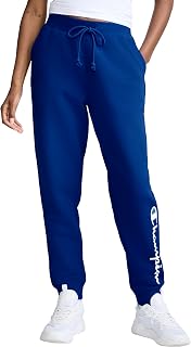 Champion Women's Powerblend Fleece Joggers, Classic Script Logo