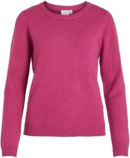 Vila Viril O-Neck L/S Knit Top-Noos Women's Sweater