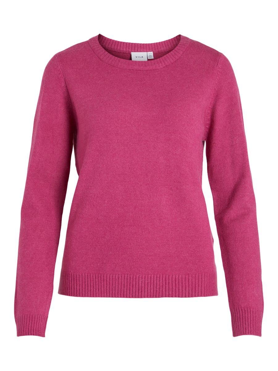 Vila Viril O-Neck L/S Knit Top-Noos Women's Sweater
