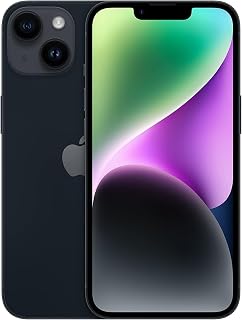 Apple iPhone 14 (eSIM only), 128GB, Midnight - Unlocked (Renewed)