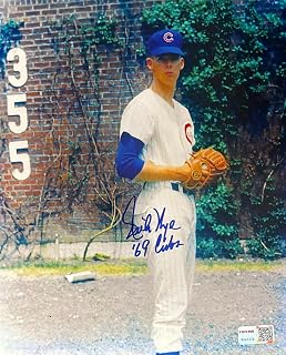 Rich Nye Signed Autographed Chicago Cubs 8x10 Photo Inscribed 69 Cubs TRISTAR