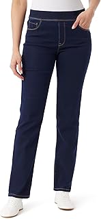 Gloria Vanderbilt - Amanda Pull On HR Jean, Women's Jeans