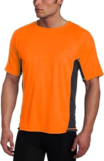 Kanu Surf Men's Cb Rashguard UPF 50+ Swim Shirts (Regular & Extended Sizes) Rash Guard Shirt (Pack of 1)