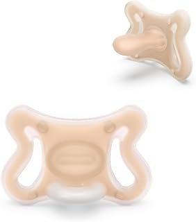 Suavinex Zero Zero Newborn Pacifier, Baby -2/2 Months Fair | SX Pro Physiological Teat, Flat and Flexible, Mini Suitable for Premature and Sensitive Skin, Hypoallergenic