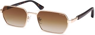 SOJOS Retro Rectangle Polarized 90s Sunglasses Women Men SJ1270