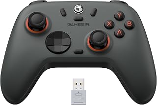 GameSir Nova Lite 2 Wireless PC Controller Hall Effect Sticks | Hall Effect Triggers,2.4G & Wired 1000Hz Polling Rate, Remappable Buttons - Compatible with PC/Switch/Steam/Android