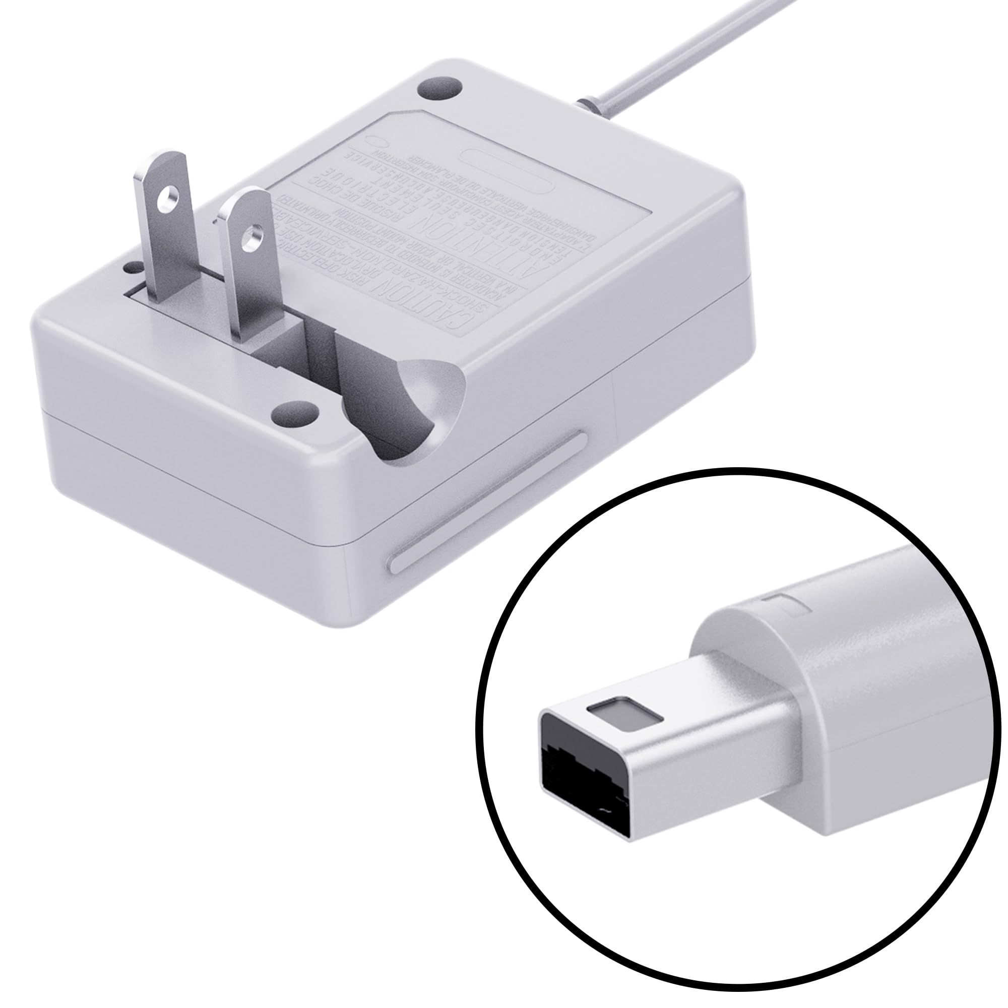 HAUZIK Charger Compatible with Nintendo 3DS, 2DS, DSi and XL Models | Built-in S