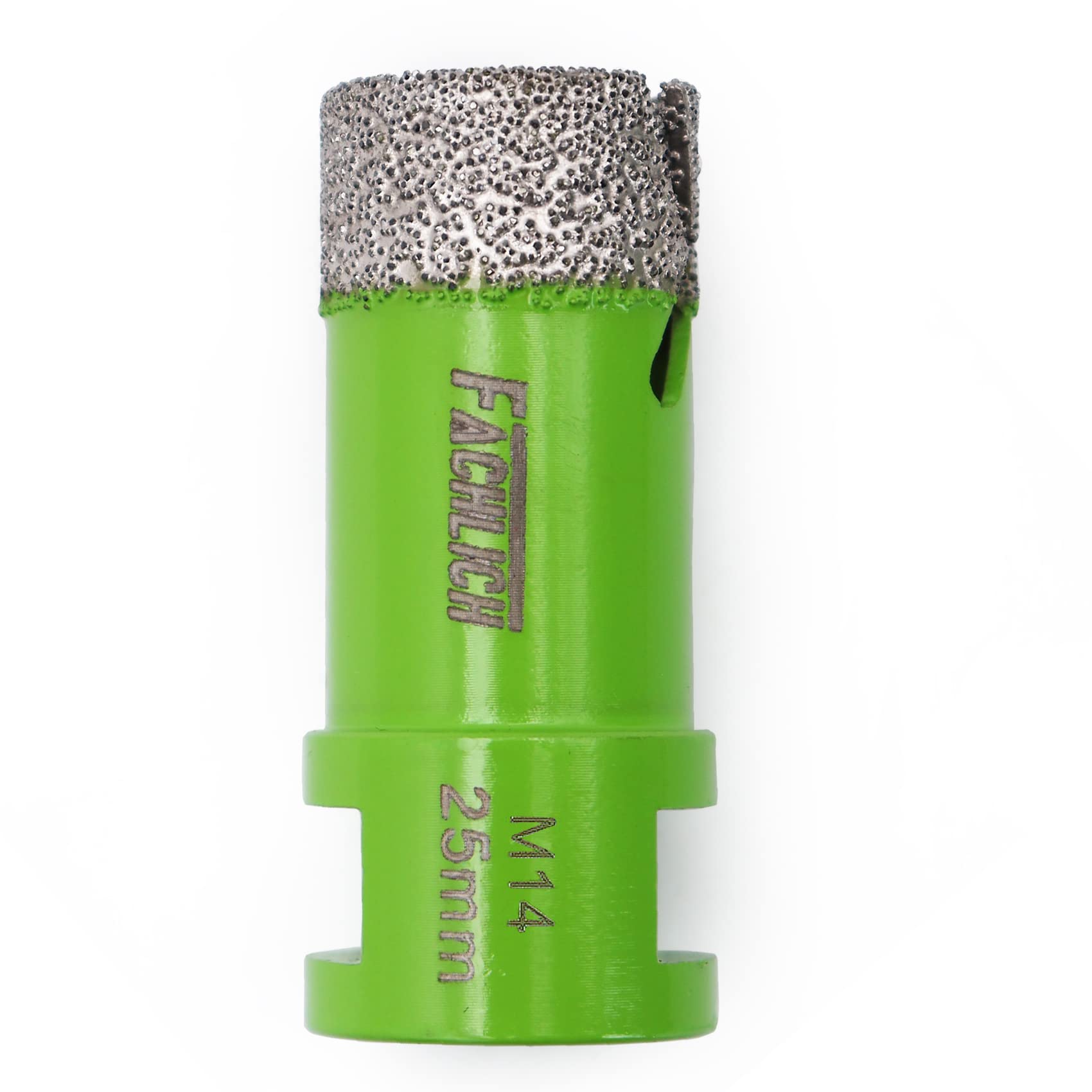 Diamond Drill Bit 25 mm - FACHLICH Vacuum Brazed Diamond Hole with M14 Thread fo
