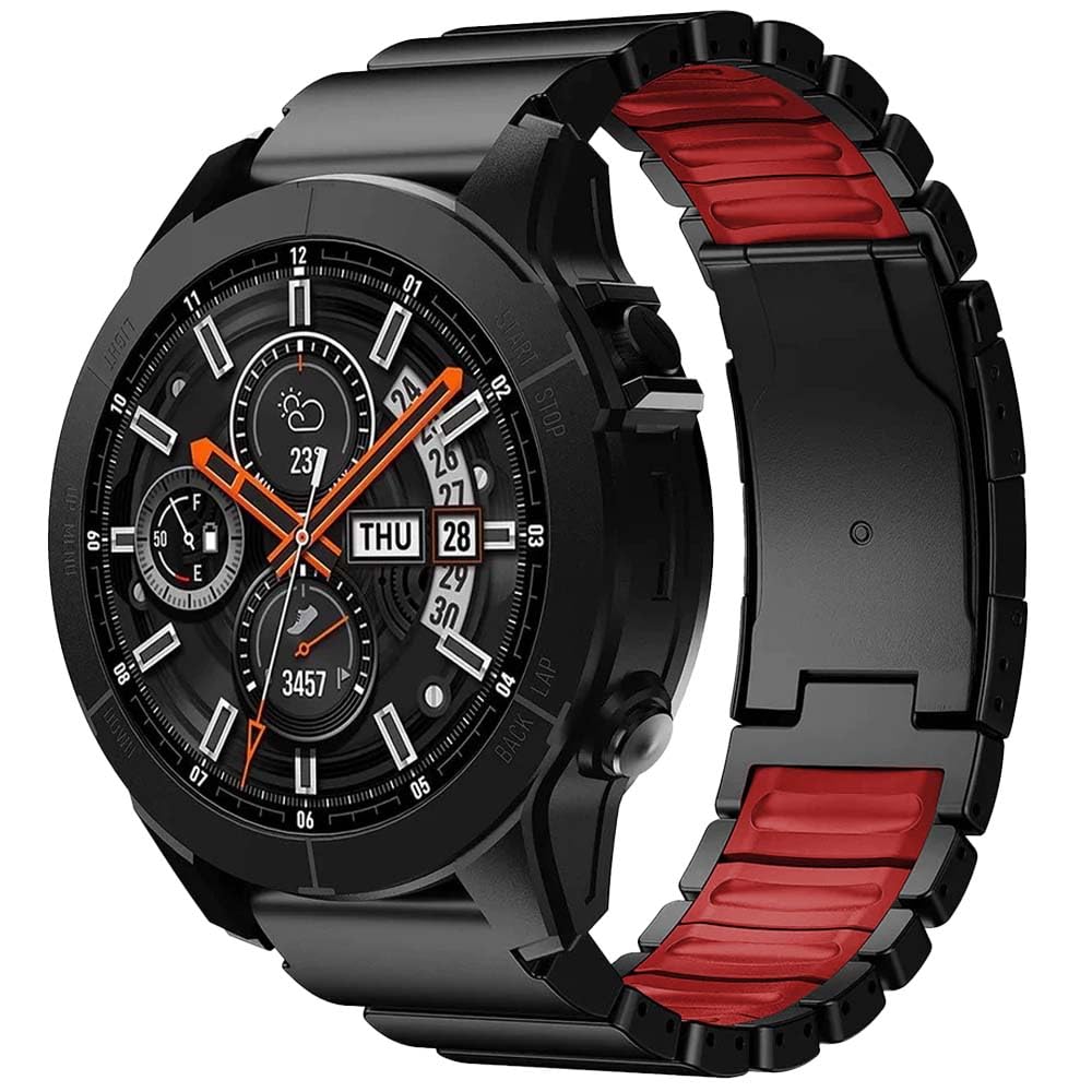 26mm 22mm Grade 2 Titanium Silicone Band for Fenix 9/8/7/7X/6X/Tactix 8 51mm/End
