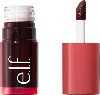 e.l.f. Sheer For It Blush Tint, Cherry Cola | Multi-Use, Long-Lasting Lip & Cheek Makeup, Creates A Natural Flush Finish, Vegan & Cruelty-Free