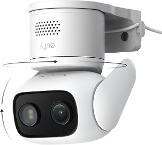 eufy Security Indoor/Outdoor Camera C31,Spotlight-Free Color Night Vision | Spotlight-Free Color Night Vision, IP66, AI Human/Vehicle/Pet/Cry Detection, Plug-In Powered, 24/7Recording, No Subscription
