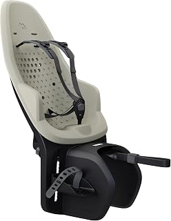 Thule Yepp 2 Mounted Child Bike seat, Adjustable footrests, 5-Point Harness and Easy to Mount Design