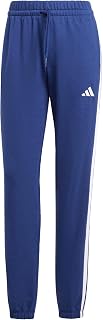 Adidas Women's Essentials 3-Stripes French Terry Cuffed Pants