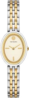 Tory Burch Women's Oval Stainless Steel Two-Hand Watch