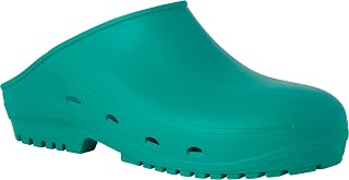 REPOSA Easy - Sanitary Clogs for Women and Men in Rubber with SRC Non-slip Sole, Anatomical Sanitary Slippers without Strap, Sterilizable, Anti-Shock and Breathable Nursing Shoes