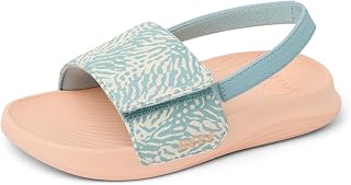 REEF Little Salty Girls Slide Blue Haze 10 C
