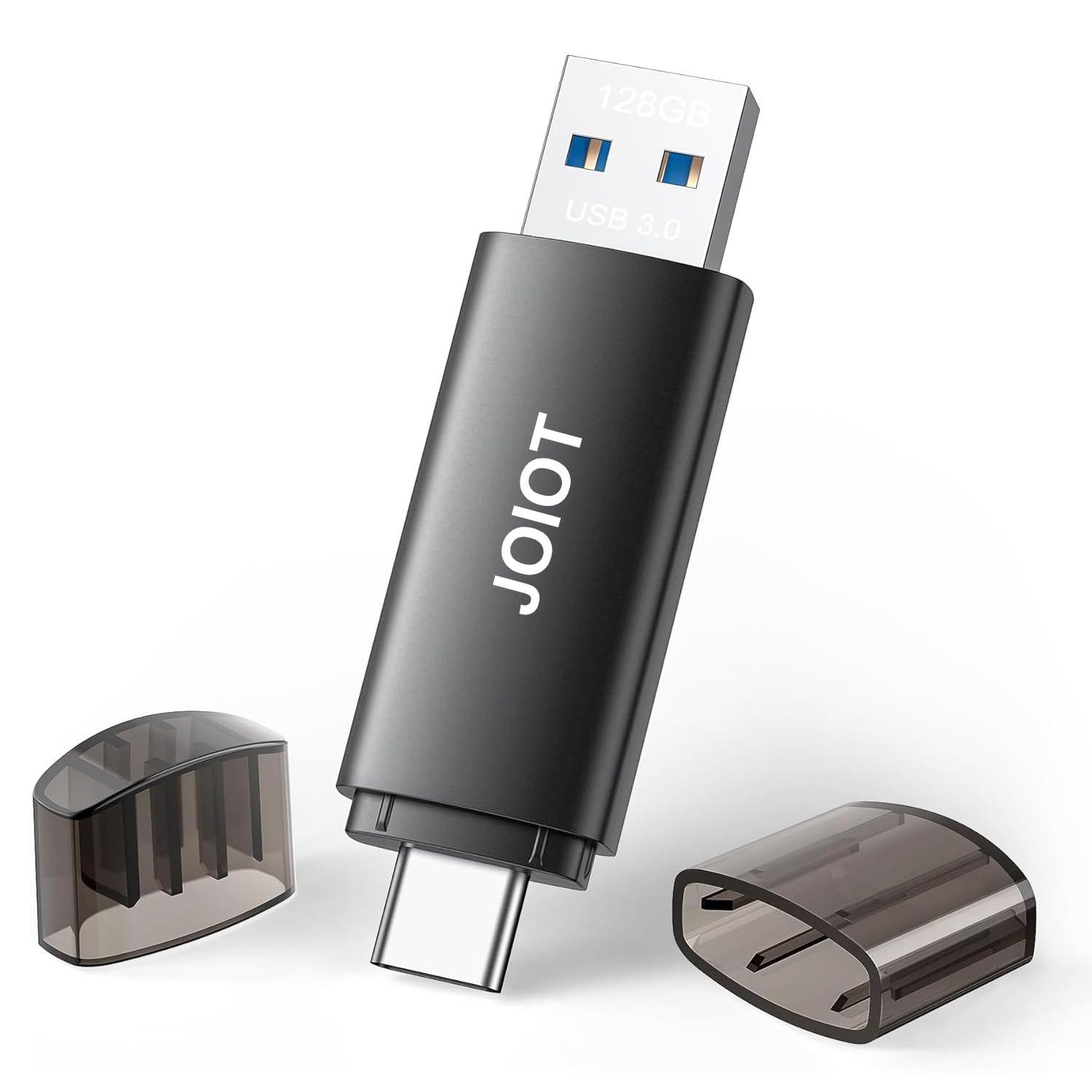 JOIOT 128GB USB Flash Drive Dual-Interface USB-A&USB-C 3.0 Memory Stick USB C Th