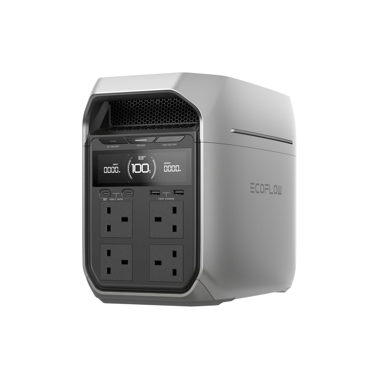 EF ECOFLOW Portable Power Station DELTA 3 Plus, 1024Wh LiFePO4 Battery | Fully C