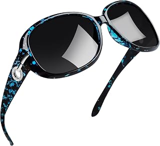 Joopin Oversized Rectangle Sunglasses UV400 Protection Shades for Women