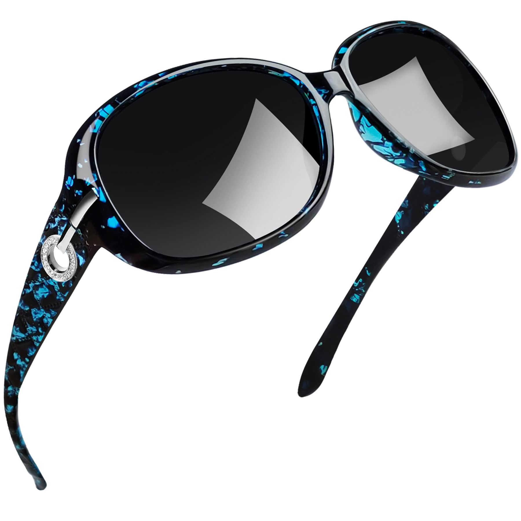 Joopin Oversized Rectangle Sunglasses UV400 Protection Shades for Women