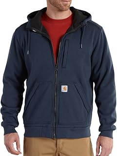 Carhartt Men's Wind Fighter Medium Weight Full Zip Sweatshirt (Pack of 1)