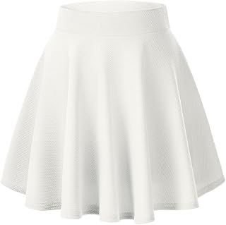 Urban Coco Women's Mini Skater Skirt (Pack of 1)