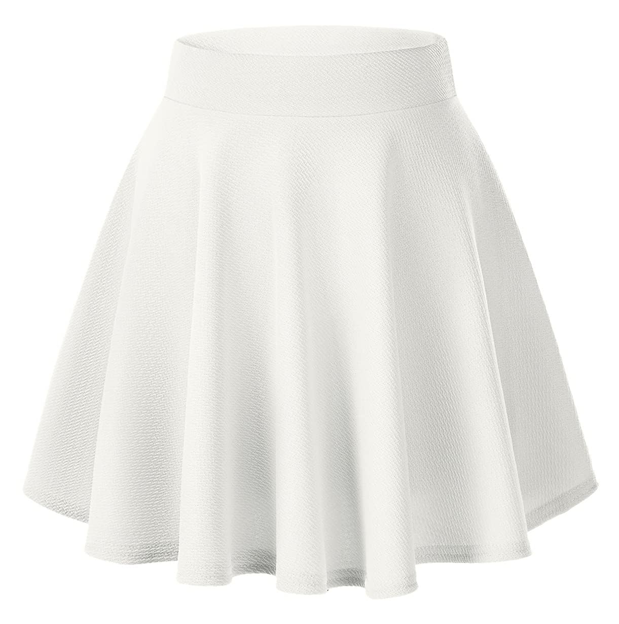 Urban Coco Women's Mini Skater Skirt (Pack of 1)
