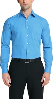 Van Heusen Slim Fit Shirt in Poplin Solid Colour Cheap Formal Hem Poplin Solid Color Elegant Shirt for Men (Pack of 1)