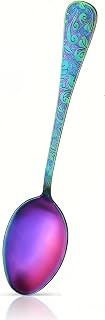Phoenix Colorful Tea Ladle with Long Handle Brass for Balanced Collecting and Serving Home Kitchen Daily Multifunction Cooking Tool