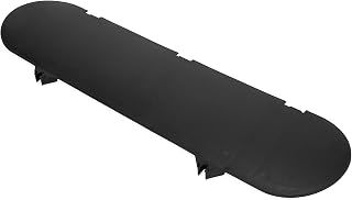 Camco Replacement Cap Kit for RV Single 20 lb Propane Cover, Black, 21017 | Fits Steel Tank Models, Heavy-Duty Polypropylene, Attachment Hardware Included, Reach Valves While Close