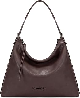 Montana West Large Hobo Bags for Women Slouchy Shoulder Handbags Ultra Soft Vegan Leather Crossbody Purse With Zipper