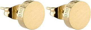 LIEBESKIND BERLIN Damen Ohrstecker – Basic Ohrringe aus Edelstahl – Poliert & mattiert – Kleine Stecker in Silber, Gold, Roségold & Schwarz – Verschiedene Formen – Perfekt für den Alltag
