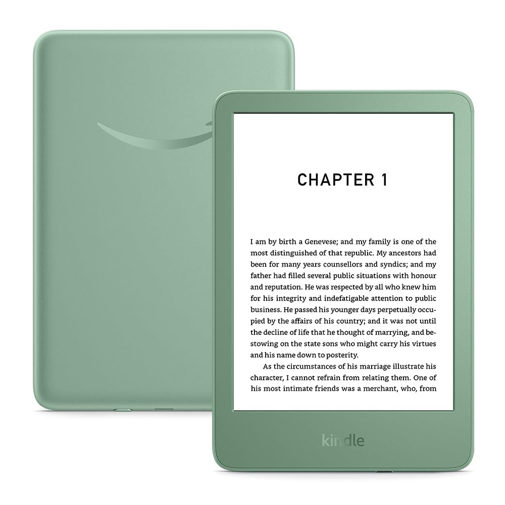 Amazon Kindle 16 GB (2024 model) - Light and compact, with fast page turns, and 