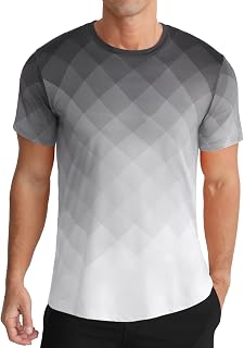 APTRO Mens T-Shirts Short Sleeve Quick Dry Athletic Gym Shirts