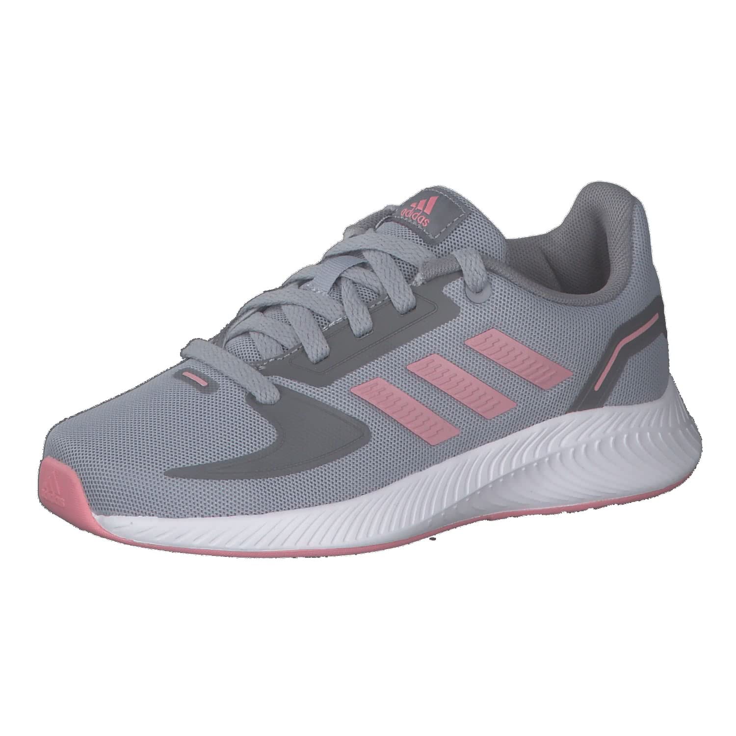 Adidas Unisex Baby Runfalcon 2.0 I Gymnastics Shoes, Grey Grey Light Pink, 28 EU